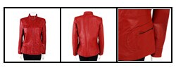 Prague Women's Zip-front Leather Jacket