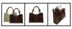 Donald J. Pliner Britta Collection Vintage Calf Satchel