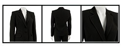 Anne Klein Women's Onyx 2-piece Crepe Pant Suit