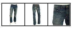 Paper Denim & Cloth Men's 5-pocket Straight Leg Jeans