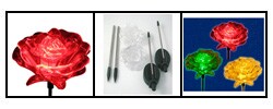Color Changing Solar Roses (Pack of 2)