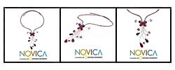 Amethyst 'Butterfly Grace' Choker (Thailand)