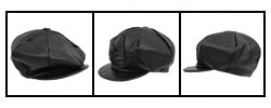 Daxx New Zealand Men's Lambskin Biker Cap