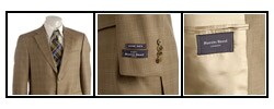 Austin Reed London Men's Tan Multi-pane Suit