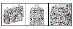 Everyday Circle Print Empire Waist Tunic Dress