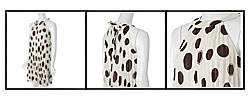 Sangria Women's Circle Print Sleeveless Dress