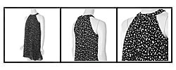 Sangria Women's Dot Print Sleeveless Fashion Dress