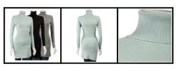 Lou Lou Women's Turtleneck Tunic Sweater