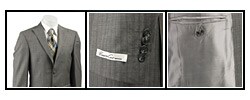 Kenneth Cole Men's Grey Shadow Cashmere Blend Suit