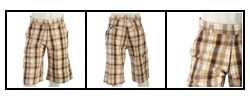 Marx & Dutch Men's Slash Pocket Plaid Short