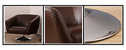 Cape Swivel Chair Cigar Brown