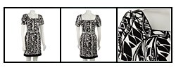 Max & Cleo Women's Belted Vintage Print Dress