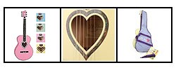 Wow! Heart Acoustic Guitar Kit