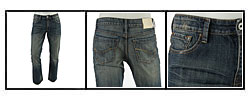 Five Four Men's Drake Relaxed Fit Distressed Jeans