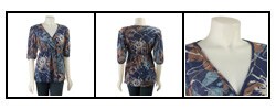 Cha Cha Vente Women's Puff Sleeve Blouse
