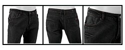 Blue Cult Men's Charcoal Slim-fit Bootcut Jeans