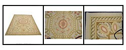 Indo Aubusson Ivory/ Beige Wool Rug (10' x 15')