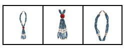 Handmade Red Coral Turquoise Garnet Necklace