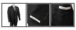 Kenneth Cole Men's Grey Plaid Wool 2-button Suit