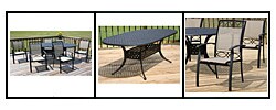 Columbia 7-piece Black Dining Set