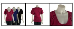 John Paul Richard Women's Bubble Sleeve Shirt