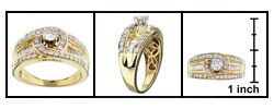 14k Gold 1ct TDW Diamond Engagement Ring (G-H, I2-I3)