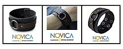 Genuine Leather 'Power' Bracelet (Thailand)