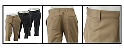 DKNY Men's Flat Front Chino Pants