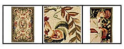 Hand-hooked Rooster Garden Wool Rug (2'6 x 4')