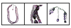 Amethyst Trio Necklace (India)