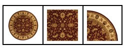 Hand-tufted Traditions Wool/ Silk Rug (8' Round)