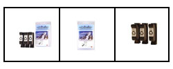 HP 15 Compatible Black Ink Cartridges 3 Pack (Refurb)