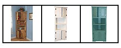 Pine Corner Cupboard