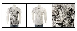 Dragonfly Men's Allover Battling Reaper T-shirt