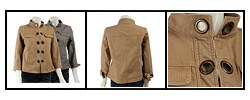 Live A Little Women's Denim Grommet Jacket