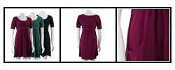 Essentials by A.B.S Women's Pocketed Emma Dress