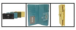 Kenneth Cole Reaction Women's Genuine Leather Tab Wallet