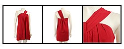 Sangria Women's One Shoulder ITY Dress