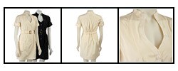 Laundry by Design Women's Mandarin Shirt Dress