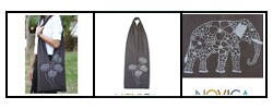 Cotton 'Earth Day' Shoulder Bag (Thailand)