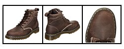 Dr. Martens Men's Saxon Gaucho/ Brown Boots