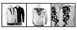 Do Denim Men's Long-sleeve Embroidered Shirt