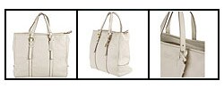 Prada 'Cervo' Cream Large Leather Tote