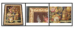Chinese French-style Tapestry (2' x 2'7)