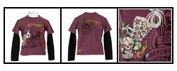 Ed Hardy Boy's 'Death Before Dishonor' T-shirt