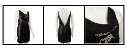 Robert Rodriguez Women's Sequined V-back Dress