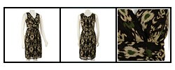 Rabbit Rabbit Rabbit Sleeveless Sheath Tie Dress