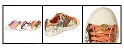 Christian Audigier Women's Crown-toe Sneakers