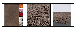 Handmade Contemporary Vio Rug (5' x 7'6)