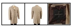 French Connection Men's Single-breasted Top Coat